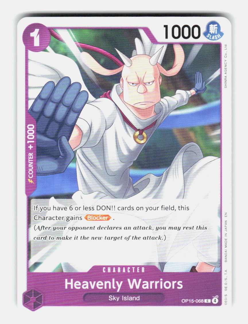 Heavenly Warriors OP15-068 Common Adventure on Kami's Island One Piece Near Mint