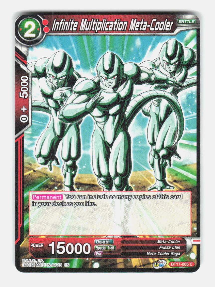 Infinite Multiplication Meta-Cooler (BT17-005) BT17-005 Ultimate Squad  NM