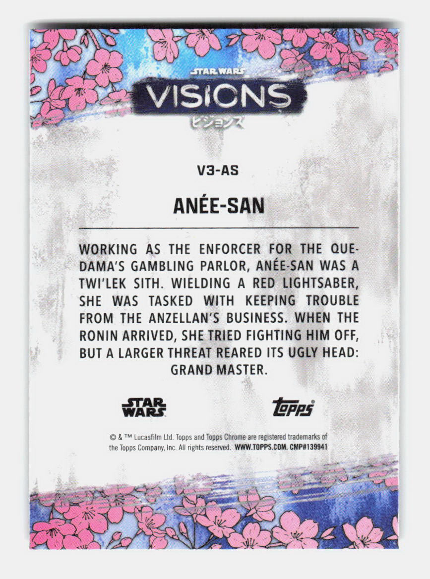 Anee-San - (V3-AS)Vision 2026 Topps Chrome Star Wars