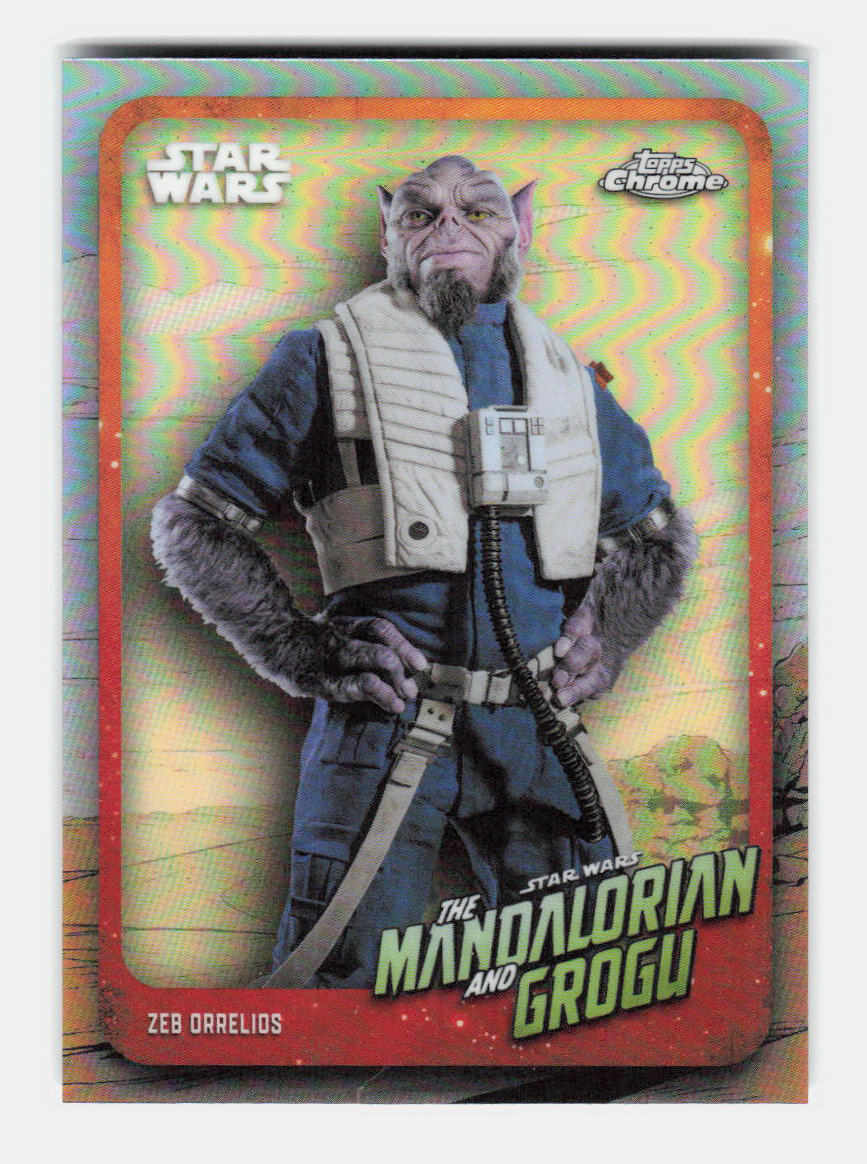  Zeb Orrelios - (MAGA-ZEB)The Mandalorian and Grogu 2026 Topps Chrome Star Wars 
