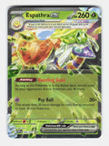 Espathra ex 006/091 Double Rare Paldean Fates Pokemon Holo Near Mint
