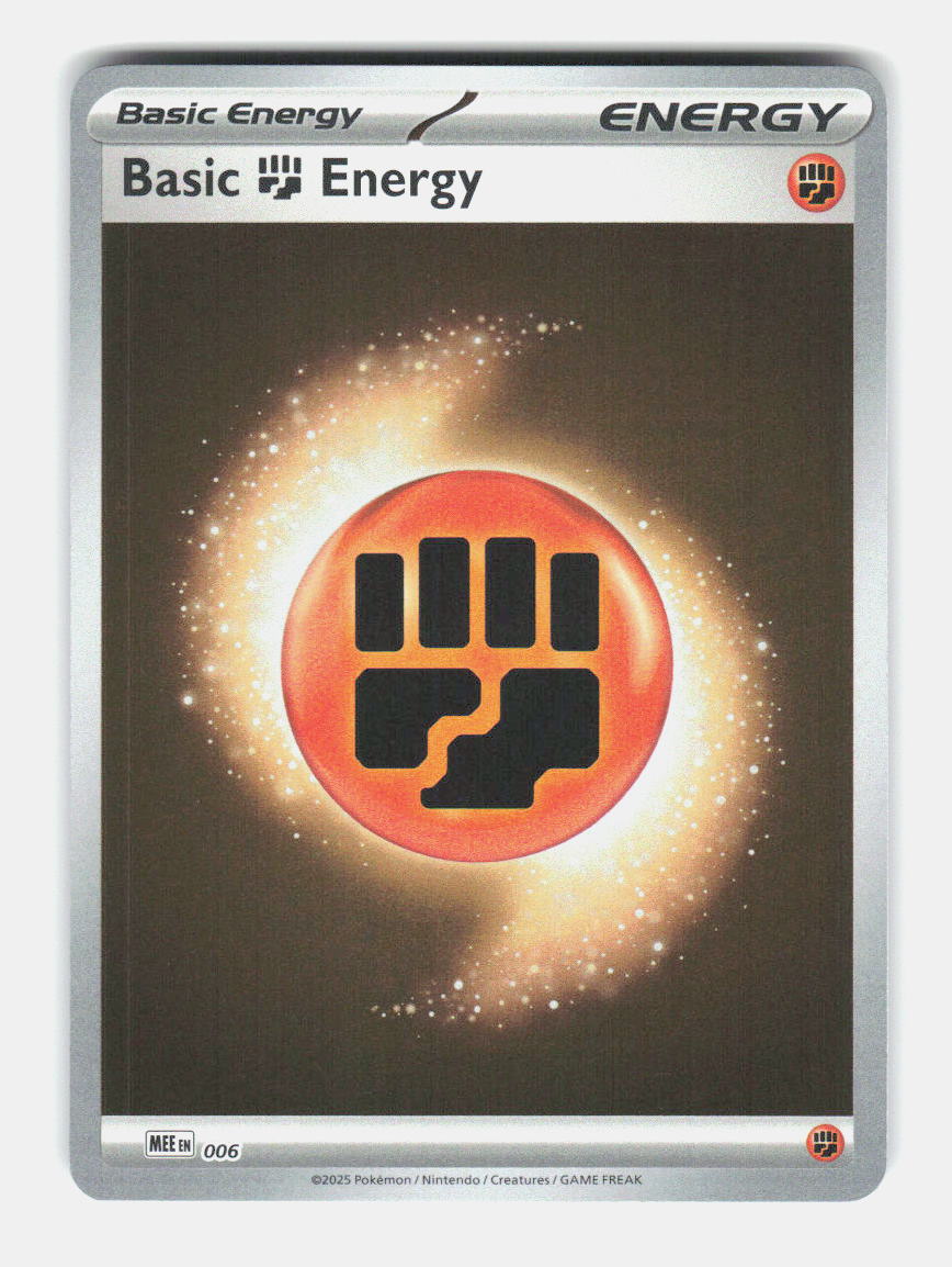 Fighting Energy (2023) 006 Holo Pokemon Near Mint