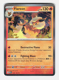 Flareon 136/165 Rare 151 Pokemon Holo Near Mint