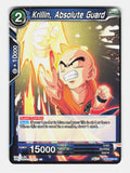 Krillin, Absolute Guard BT20-038 Uncommon Power Absorbed Dragon Ball Super NM