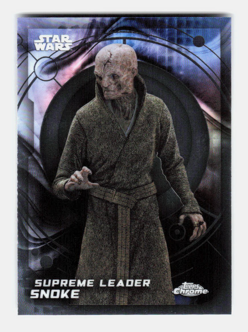 Supreme Leader Snoke (102) 2026 Topps Chrome Star Wars