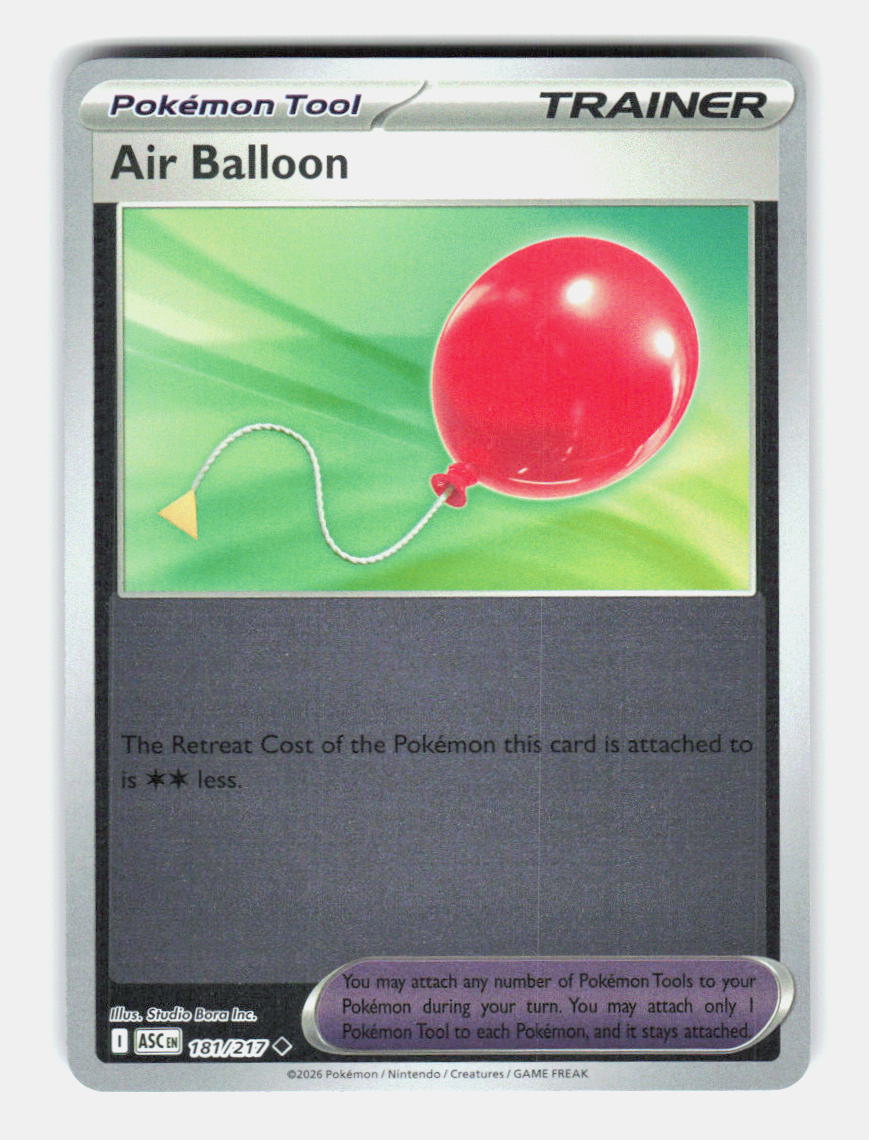 Air Balloon 181/217 Uncommon Ascended Heroes Pokemon Near Mint