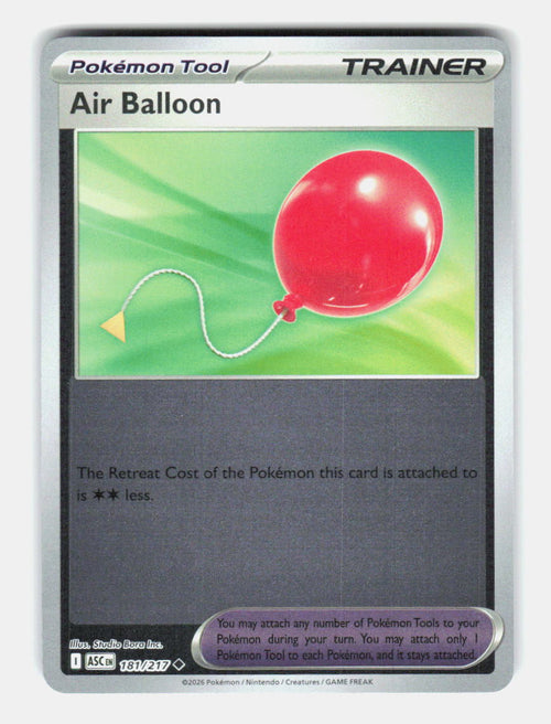 Air Balloon 181/217 Uncommon Ascended Heroes Pokemon Near Mint