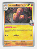 Team Rocket's Dugtrio 101/217 Uncommon Ascended Heroes Pokemon Near Mint