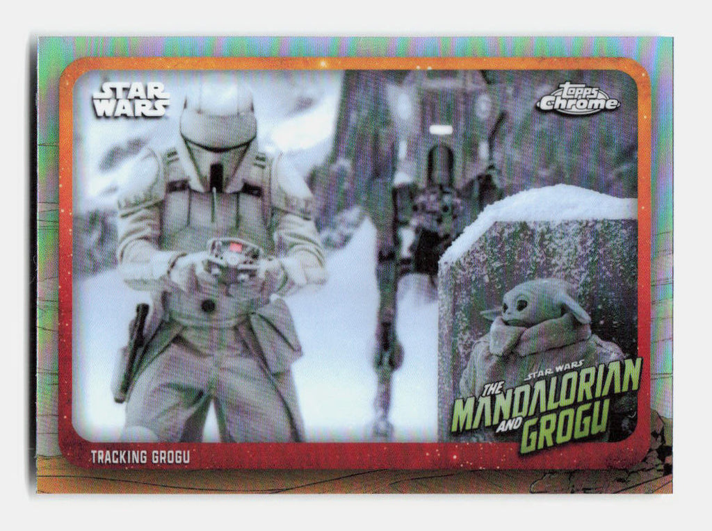 Tacking Grogu - (MARG-3) The Mandalorian and Grogu 2026 Topps Chrome Star Wars