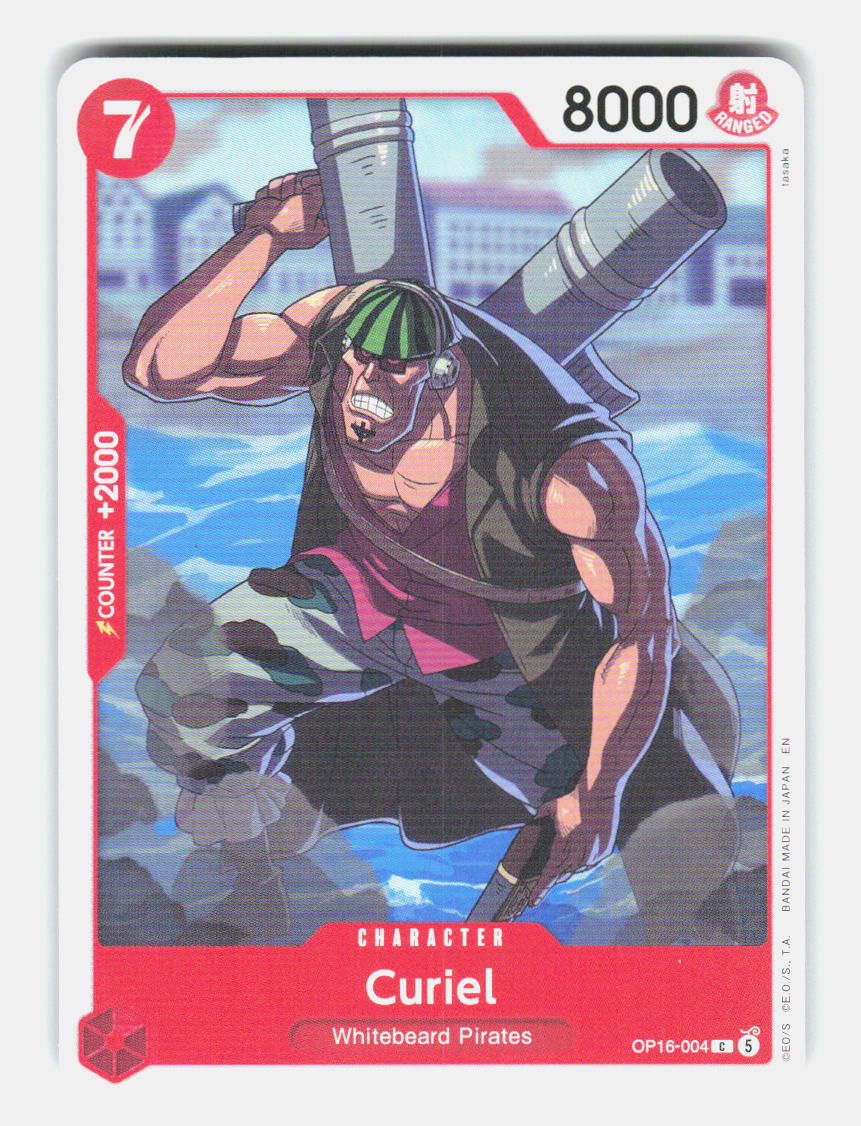 Curiel OP16-004 Common The Time of Battle One Piece Near Mint