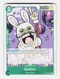 Bunkov OP16-025 Uncommon The Time of Battle One Piece Near Mint