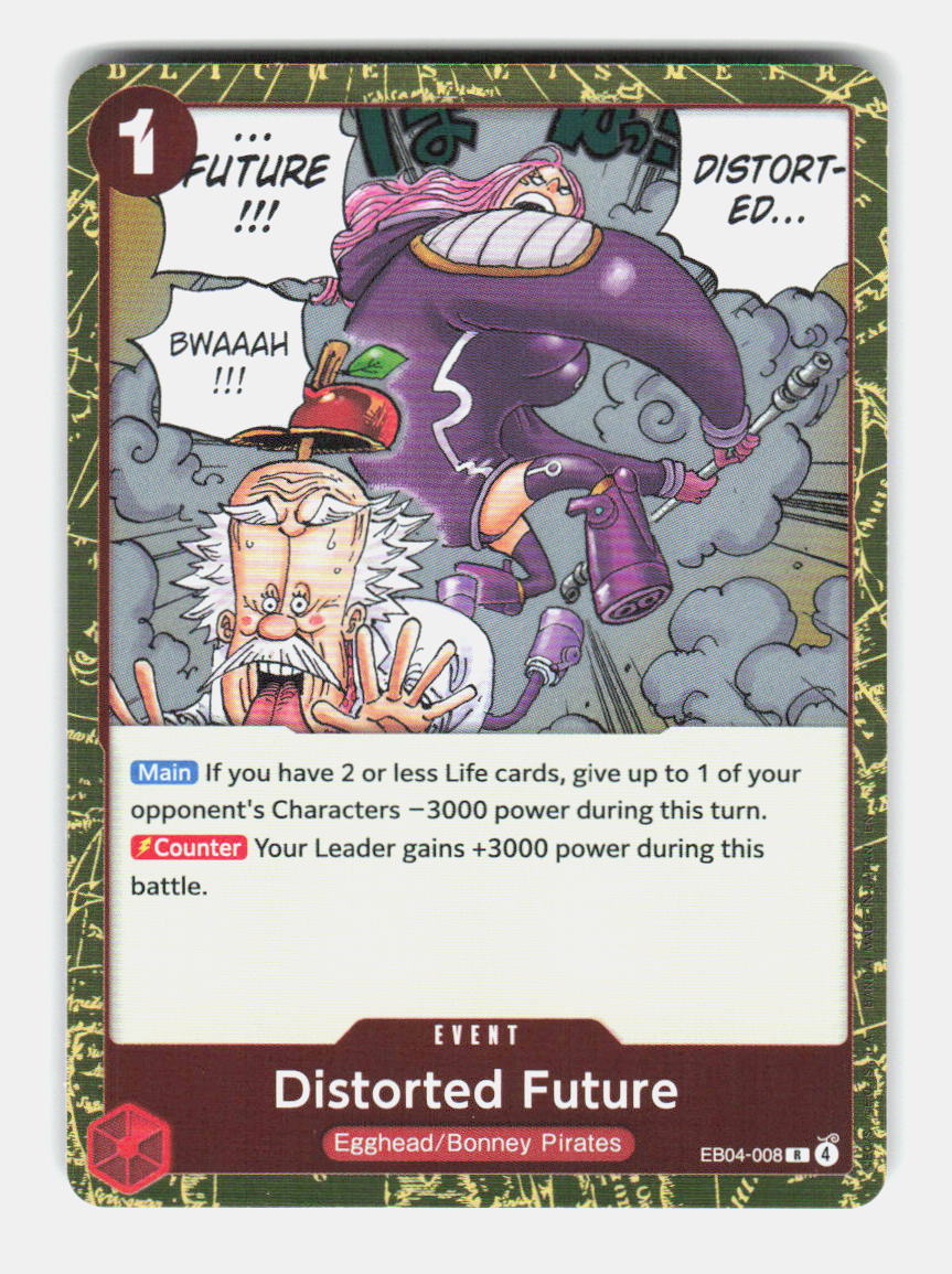 Distorted Future EB04-008 Rare Adventure on Kami's Island One Piece Foil NM