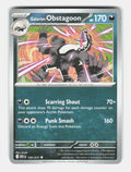 Galarian Obstagoon 132/217 Uncommon Ascended Heroes Pokemon Near Mint