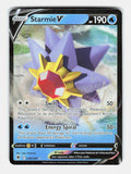 Starmie V 030/189 Holo V Rare Astral Radiance Pokemon Near Mint