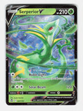 Serperior V 007/195 Holo V Rare Silver Tempest Pokemon Near Mint