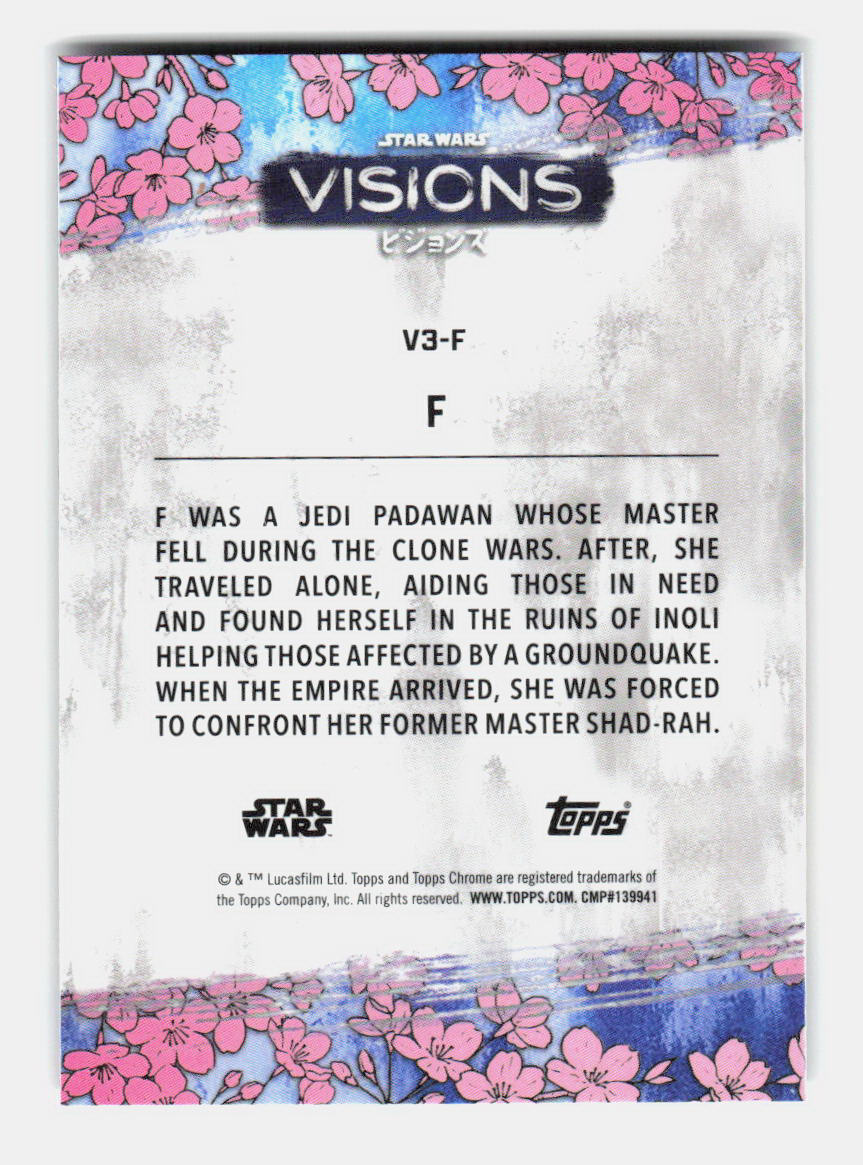 F - (V3-F)Vision 2026 Topps Chrome Star Wars