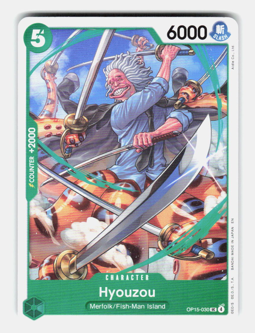 Hyouzou OP15-030 Uncommon Adventure on Kami's Island One Piece Near Mint