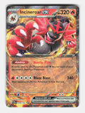 Incineroar ex 034/162 Double Rare Temporal Forces Pokemon Holo Near Mint