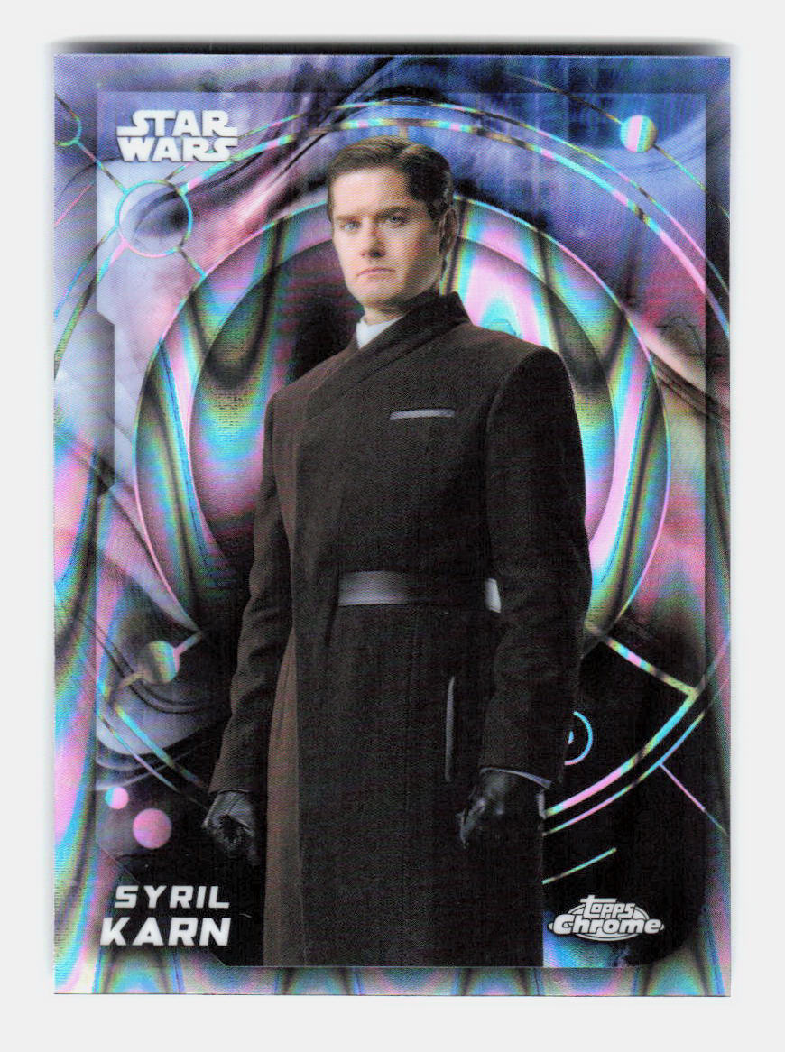 Syril Karn -RayWave Refractor 2026 Topps Chrome Star Wars