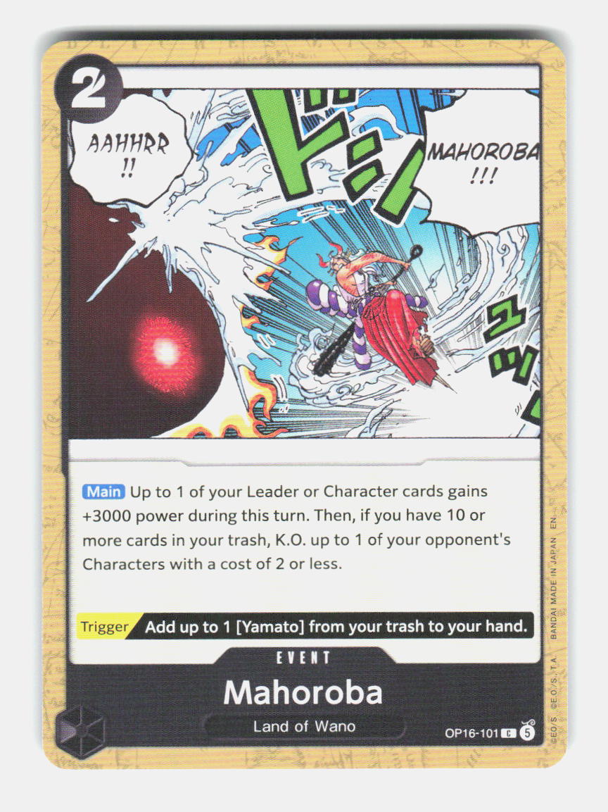 Mahoroba OP16-101 Common The Time of Battle One Piece Near Mint