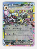 Umbreon ex 060/131 Holo Double Rare Prismatic Evolutions Pokemon Near Mint