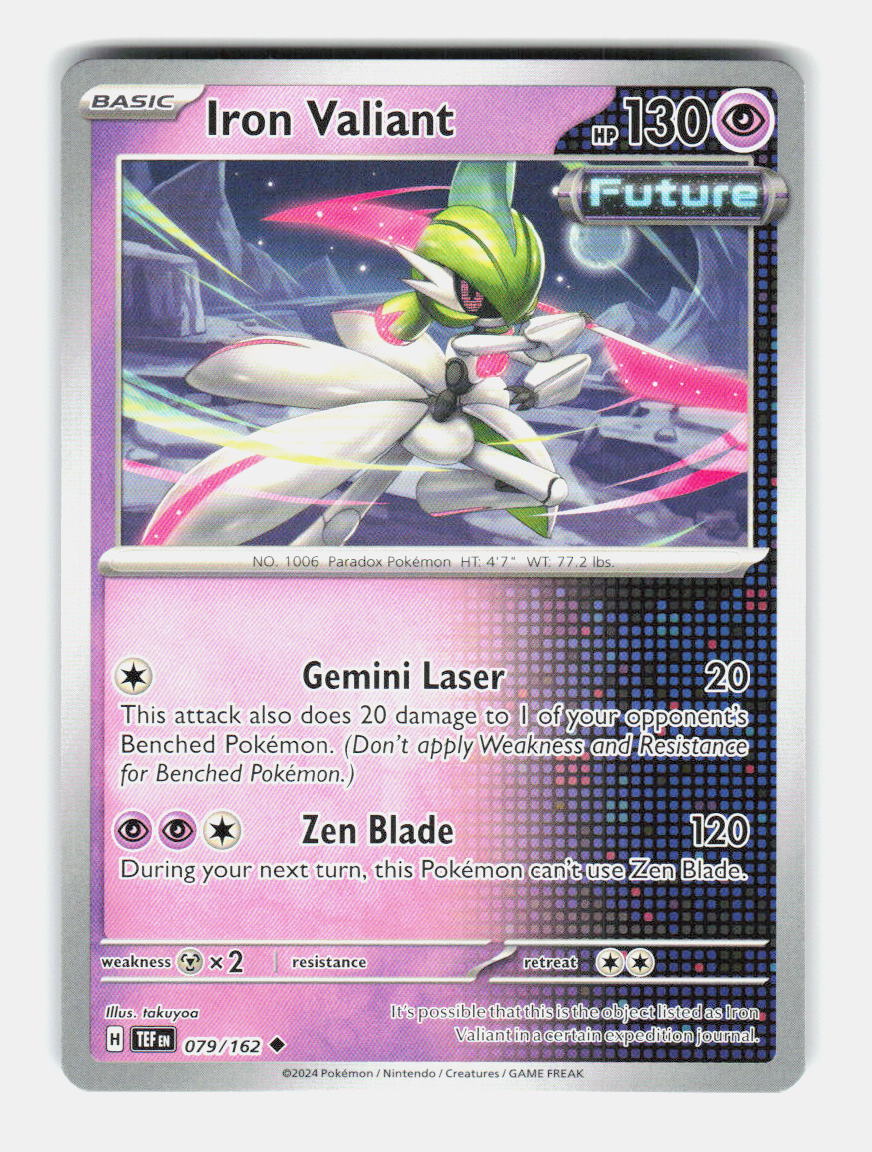 Iron Valiant 079/162 Uncommon Temporal Forces Pokemon Near Mint
