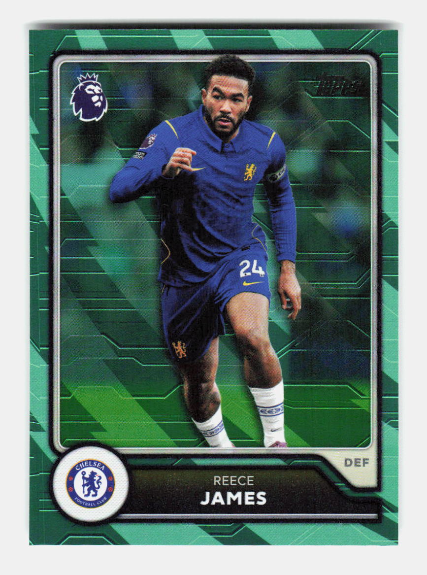 Reece James - GREEN PARALLEL (92) 2026/27 TOPPS CHROME FLAGSHIP PREMIER LEAGUE