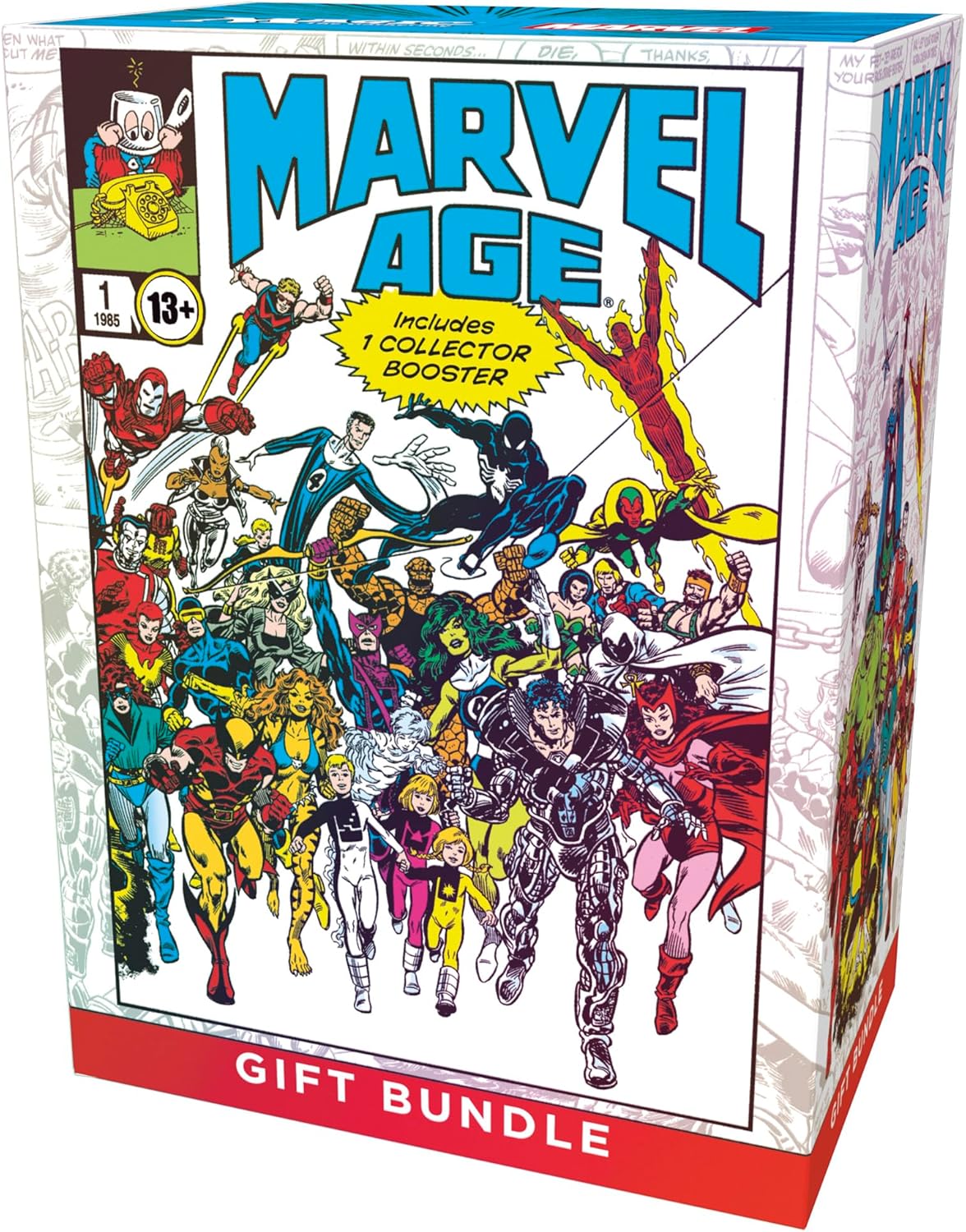 Magic: The Gathering | Marvel Super Heroes - Bundle: Gift Edition (Deluxe Bundle with 1 Collector Booster, 9 Play Boosters, 30 Lands, 1 Alt-Art Card + Exclusive Accessories)