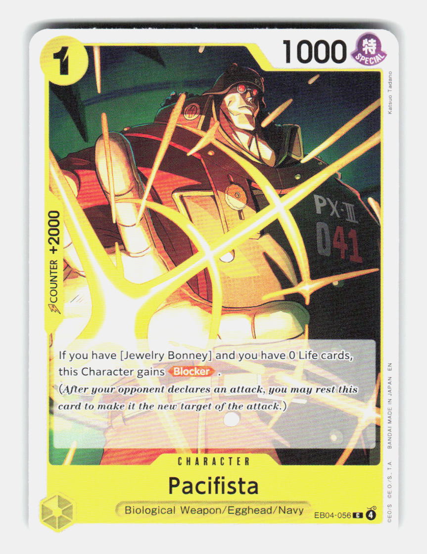 Pacifista EB04-056 Adventure on Kami's Island Release Event Cards One Piece NM