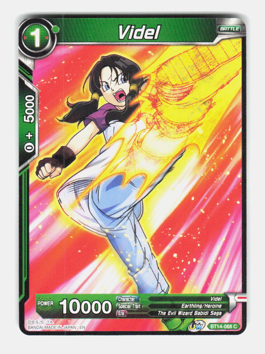 Videl (BT14-068) BT14-068 Common Cross Spirits Dragon Ball Super Near Mint