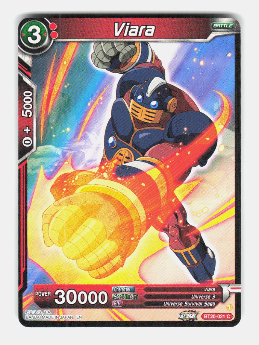 Viara BT20-021 Common Power Absorbed Dragon Ball Super Near Mint