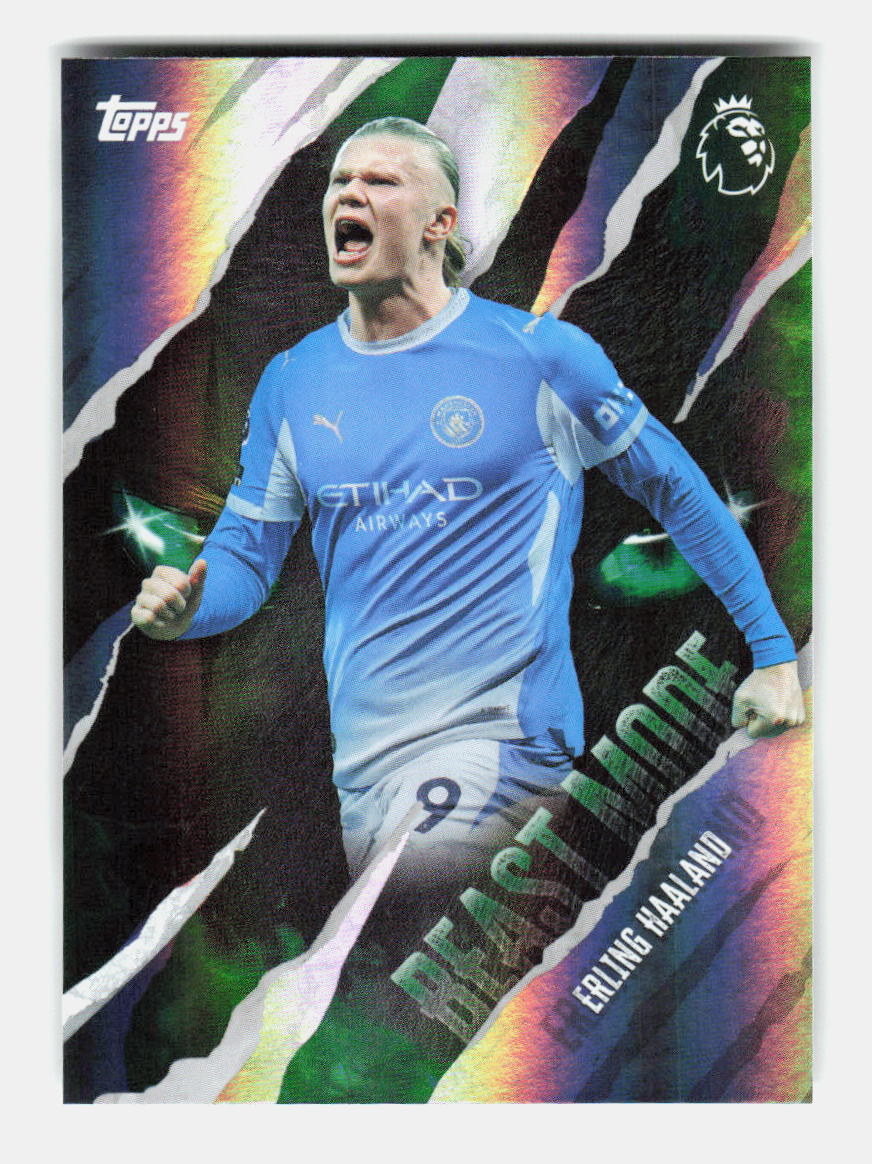 ERLING HAALAND - BEAST MODE (BM 17) 2026/27 TOPPS CHROME FLAGSHIP PREMIER LEAGUE