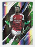 Bukayo Saka "Beast Mode" (Card #BM2) - 2026 TOPPS CHROME FLAGSHIP EDITION