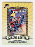 2025 Fleer Brilliants Superman Classic Covers #CC13 Superman #154