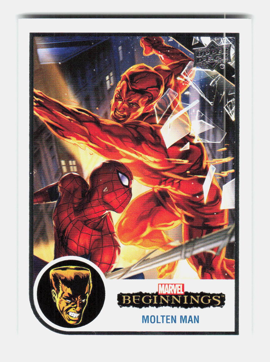 2022 Marvel Beginnings Vol 2 Series 1 [White] #33 Molten Man