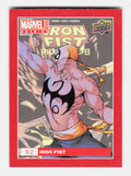 IRON FIST / Marvel Annual 2019-20 BASE Trading Card #92
