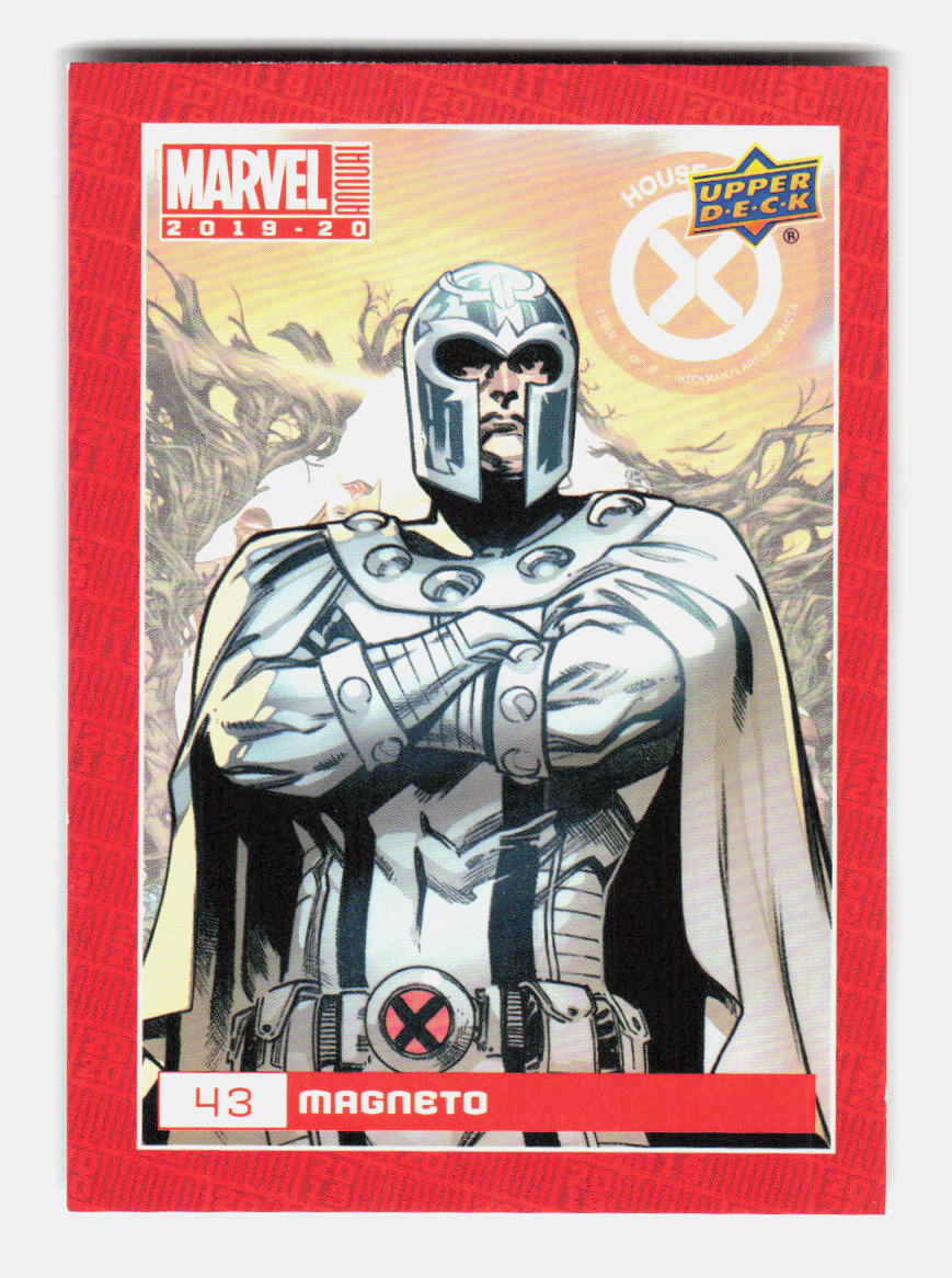 2019-20 Upper Deck Marvel Annual Fractal Magneto #43