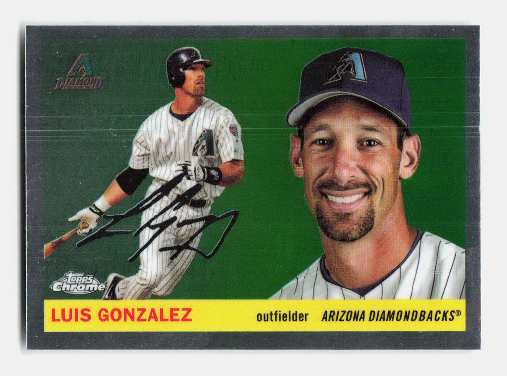 TOPPS CHROME PLATINUM 2025 LUIS GONZALEZ #312