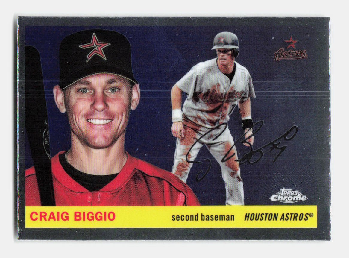 2025 Topps Chrome Platinum Craig Biggio 402