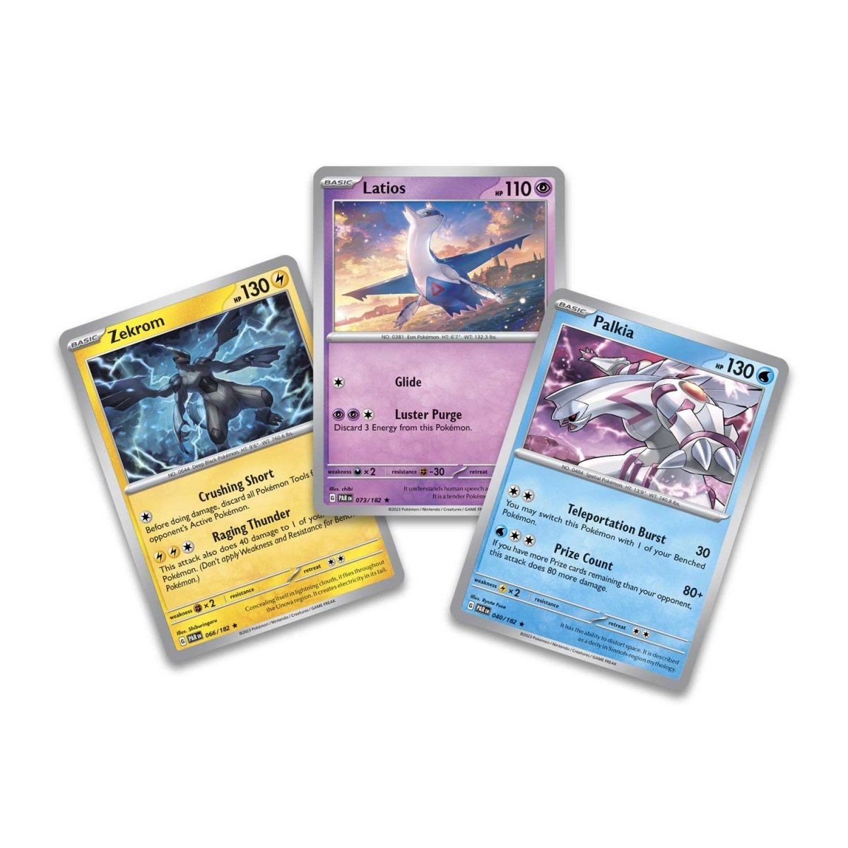 Pokémon TCG: Latios, Zekrom & Palkia Cards Booster Packs