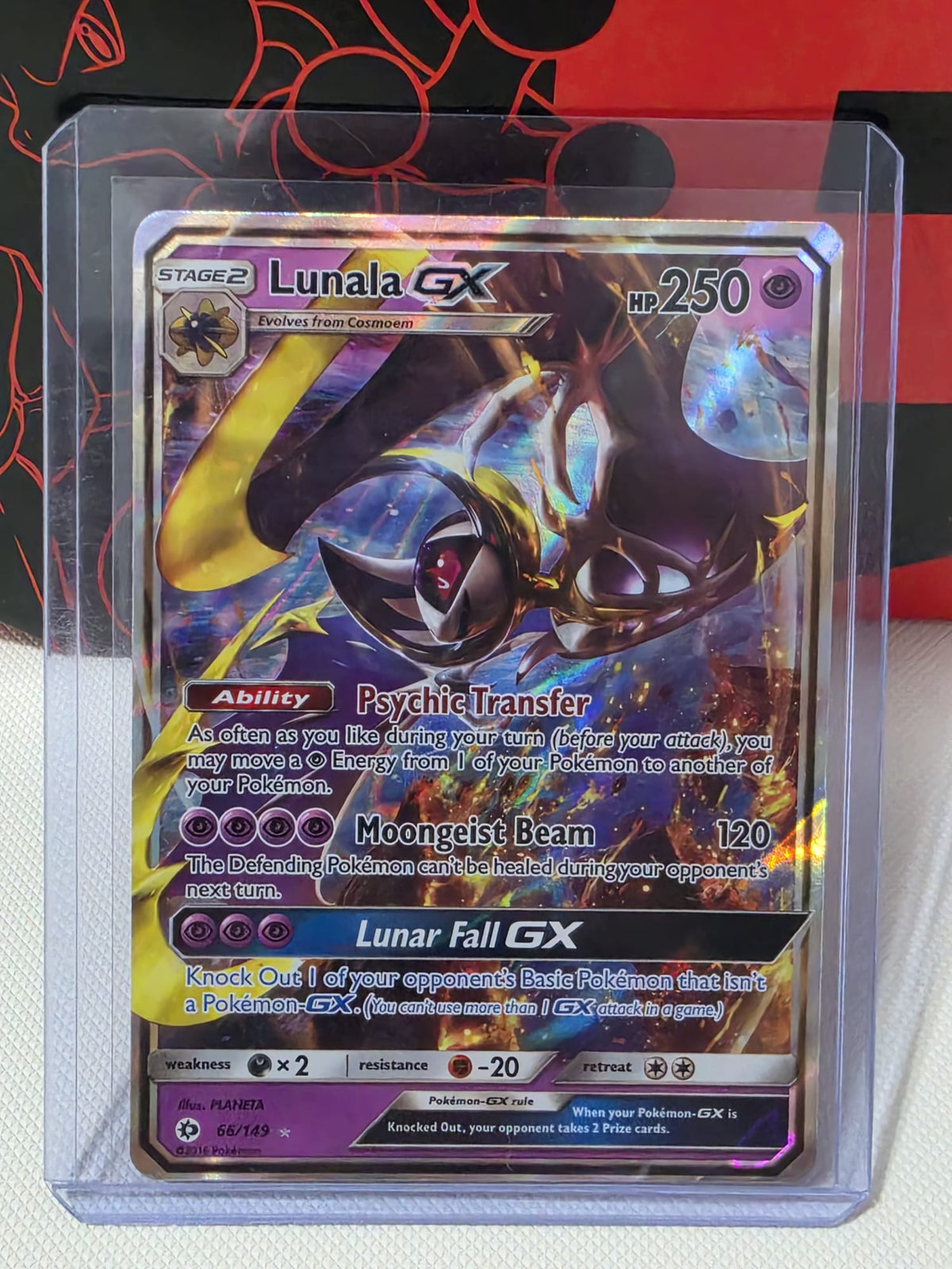 Lunala GX - SM Base Set (SM01)