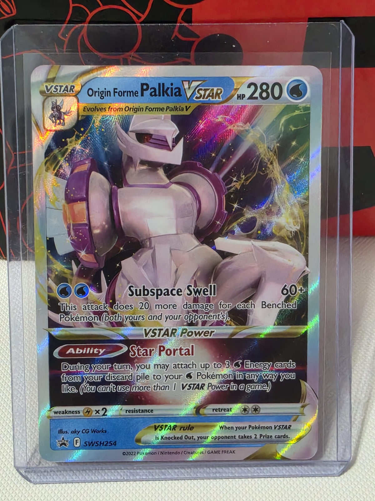 Origin Forme Palkia VSTAR - SWSH: Sword & Shield Promo Cards (SWSD)