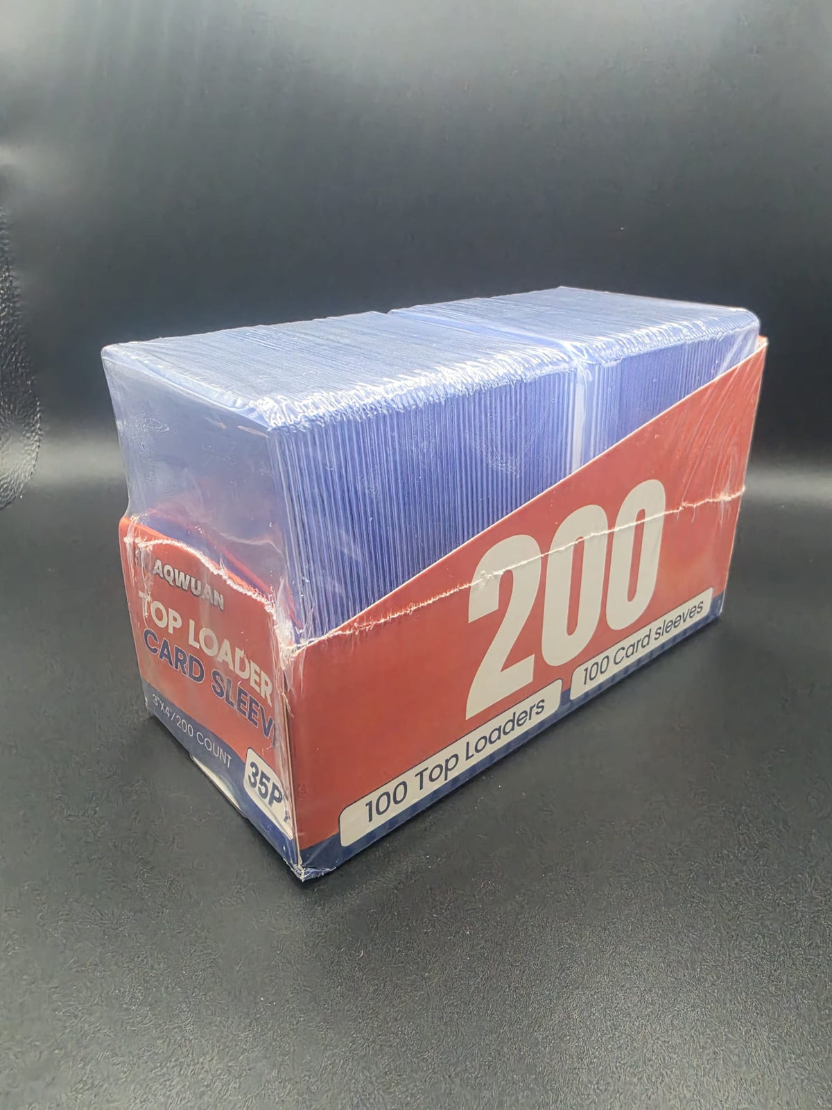 Card Sleeves Hard Plastic, Arjiekwei 3"X 4" Trading Card Holder, 35PT