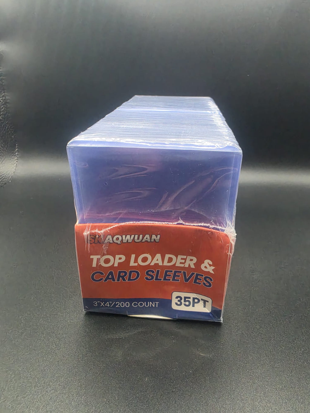 Card Sleeves Hard Plastic, Arjiekwei 3"X 4" Trading Card Holder, 35PT