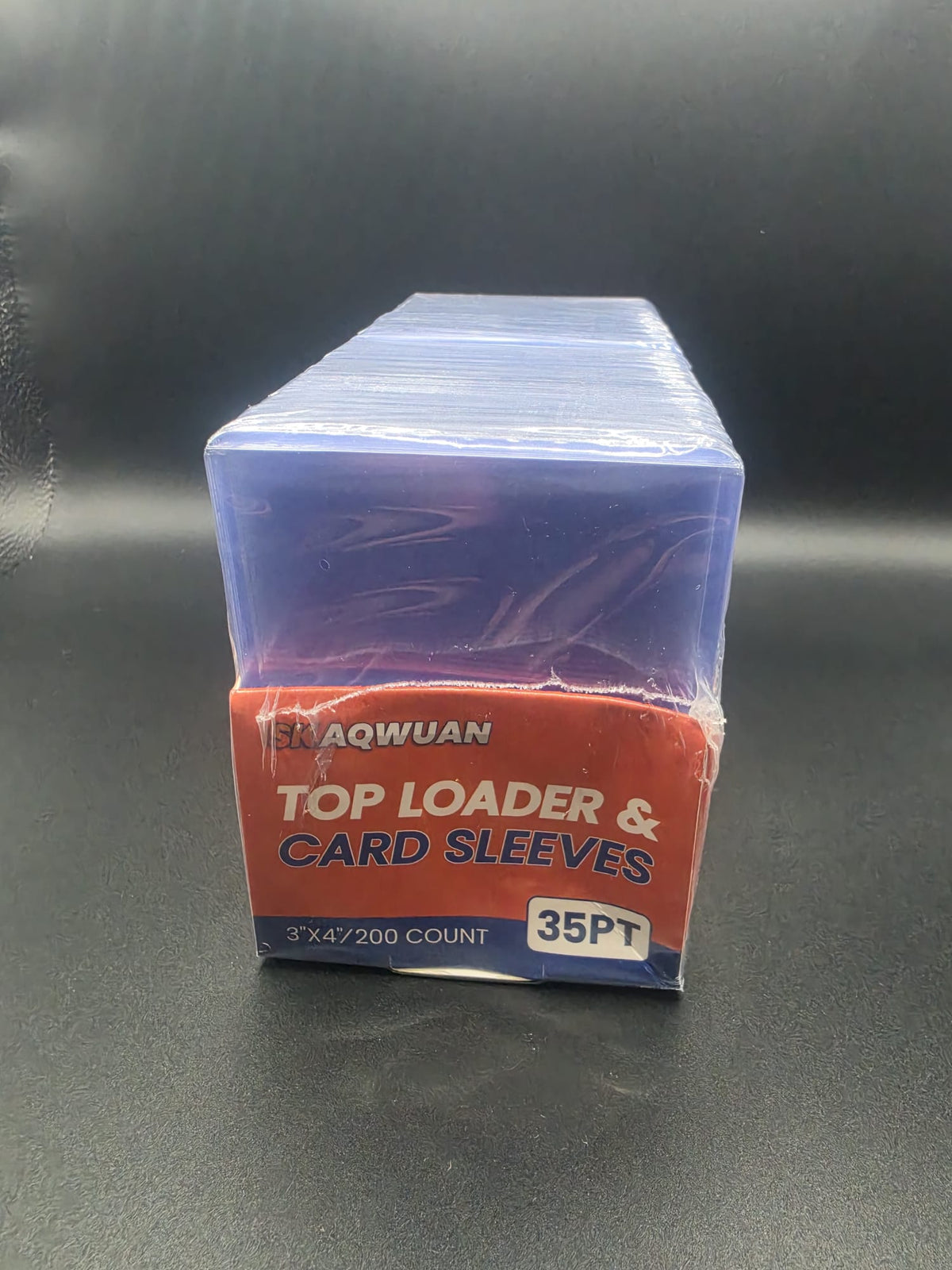 Card Sleeves Hard Plastic, Arjiekwei 3"X 4" Trading Card Holder, 35PT
