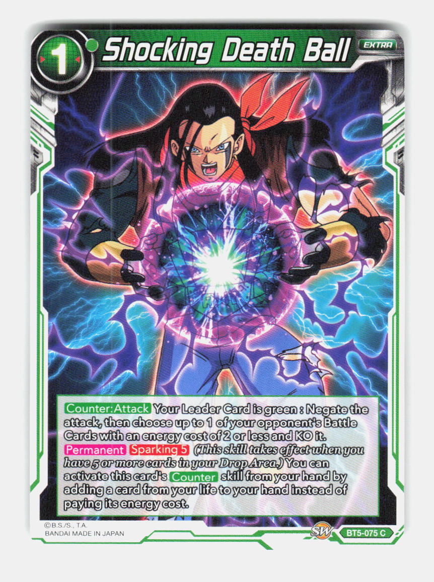 Shocking Death Ball BT5-075 Common Mythic Booster Dragon Ball Super Near Mint