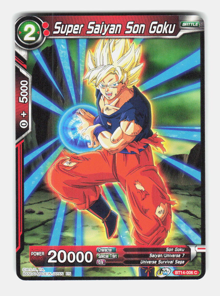 Super Saiyan Son Goku (BT14-006) BT14-006 Cross Spirits Dragon Ball Super NM