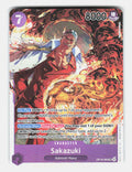 Sakazuki OP16-065 Super Rare The Time of Battle One Piece Foil Near Mint