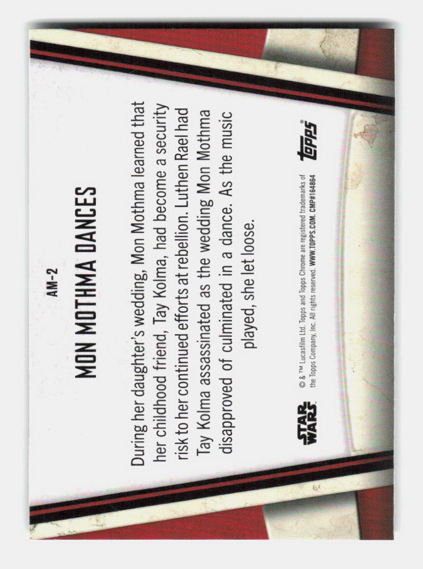 Mon Mothma Dances - (AM-2) Andor 2026 Topps Chrome Star Wars