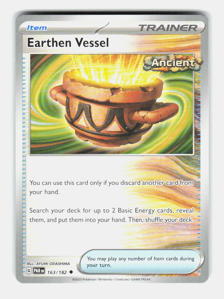 Earthen Vessel 163/182 Uncommon Paradox Rift Pokemon Near Mint